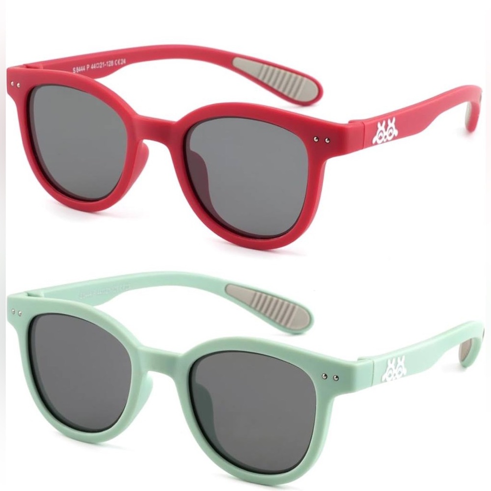 Pack of 2 sunglasses for boys and girls (3 to 12yo)